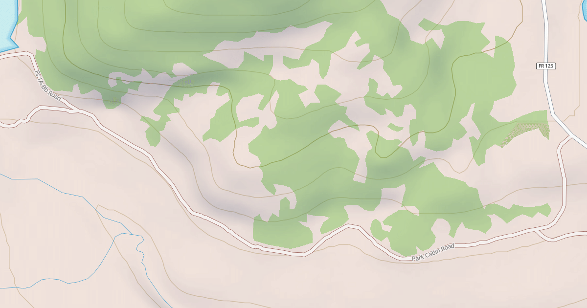 Map preview of PARK CABIN