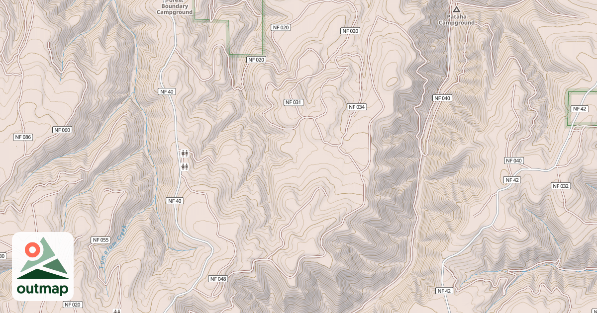 Map of STEVENS RIDGE