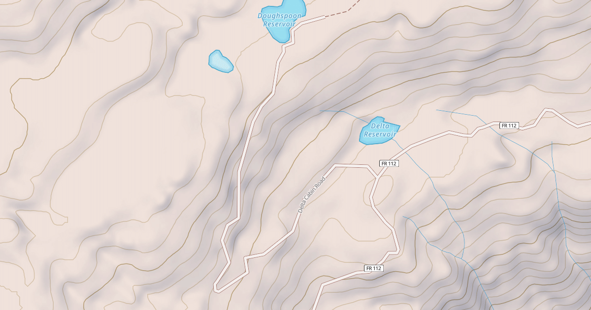 Map preview of DELTA CABIN
