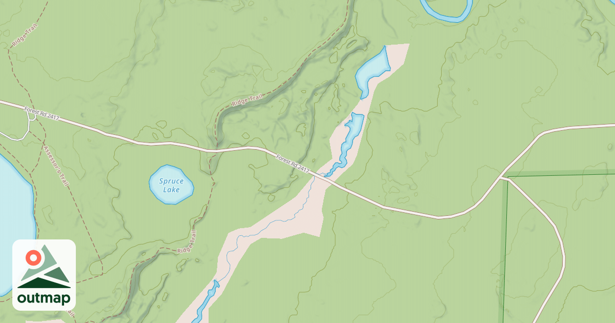 Map of FR 2417