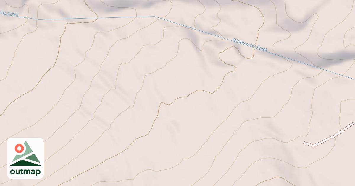Map of BLACK PINE BASIN