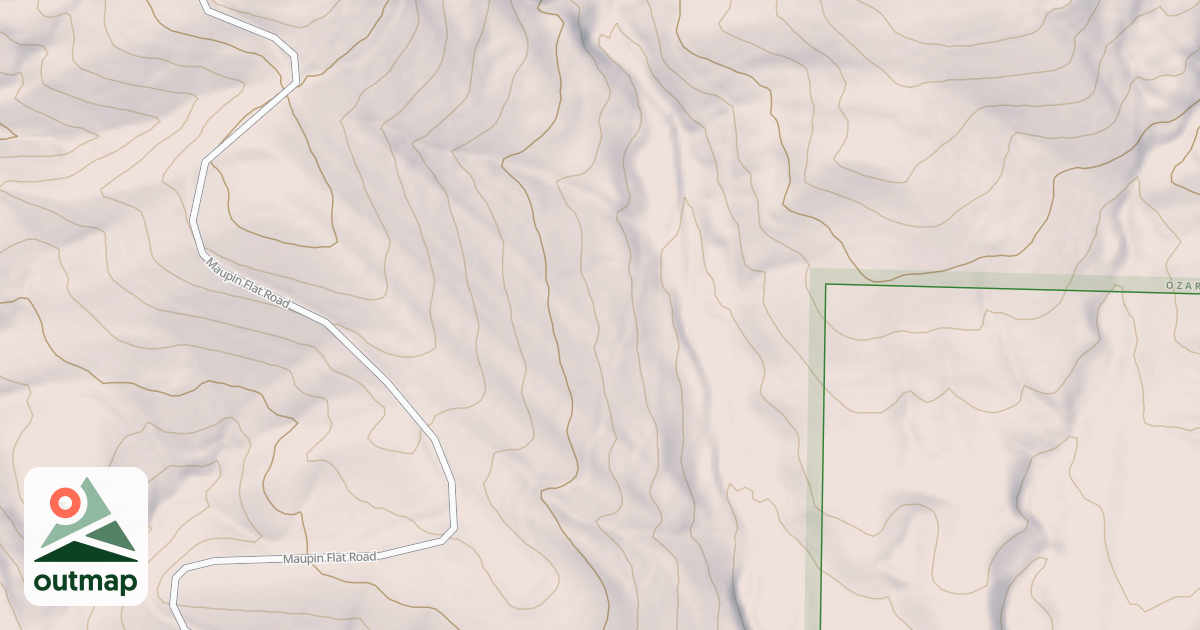 Map of THREE FORKS
