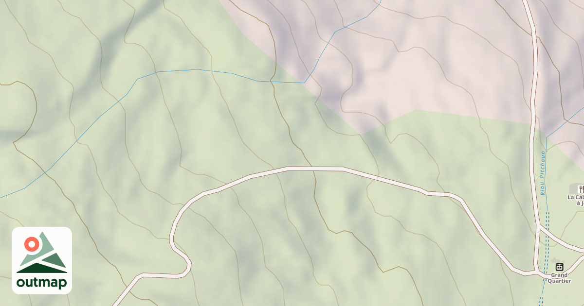 Map of Skieur Cross M