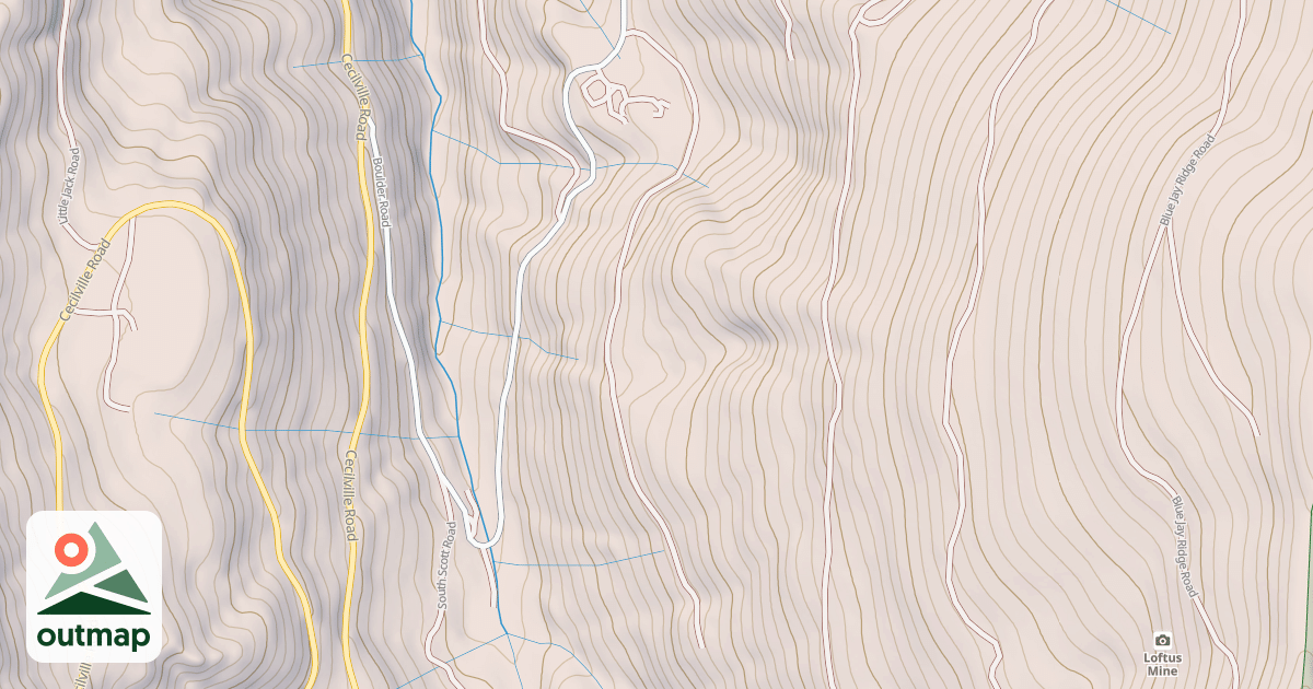 Map of BOULDER