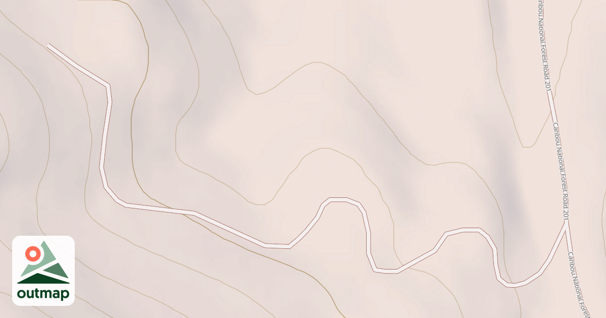 Map of SPURCE SPUR WEST