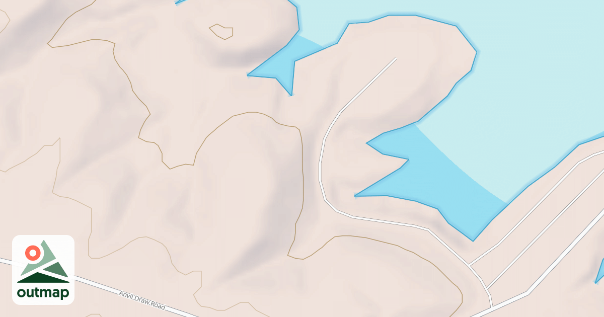 Map of ANVIL DRAW SPUR C