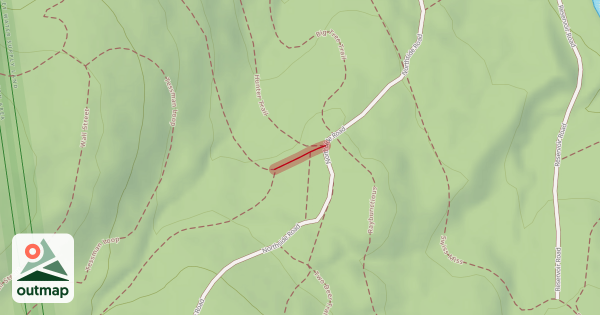 Map of Tessman Loop