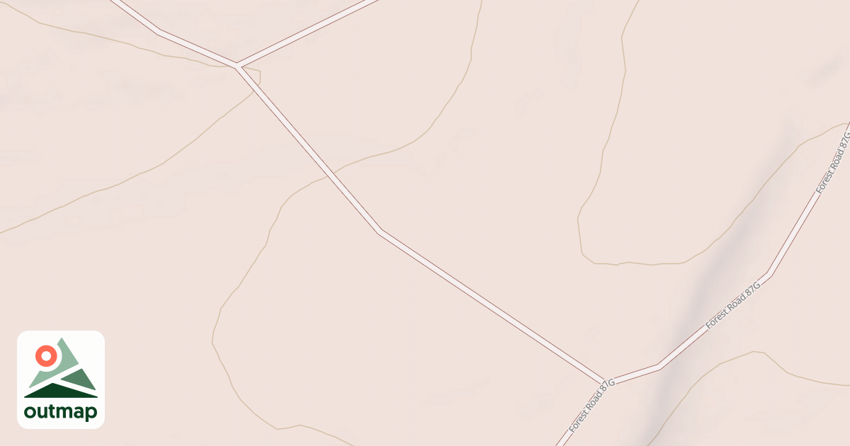 Map of USFS Motor Vehicle Use Map Roads {8D84AD82-EC47-41B7-A035-F7120B9E897C}