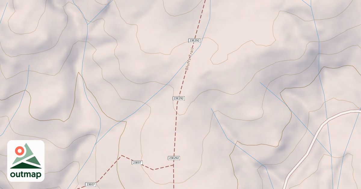 Map of Bluffs