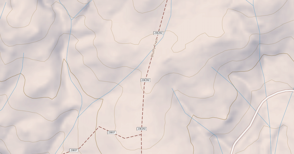 Map preview of Bluffs