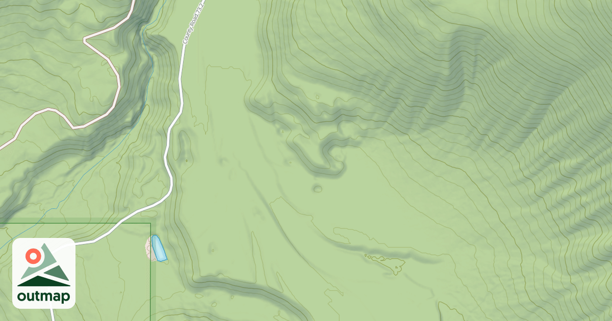 Map of GOAT MOUNTAIN