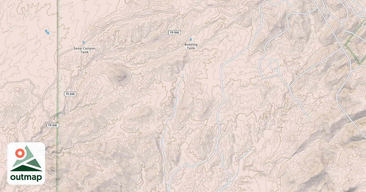 Map of 4089 E