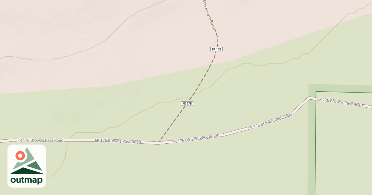 Map of MC FERRAN