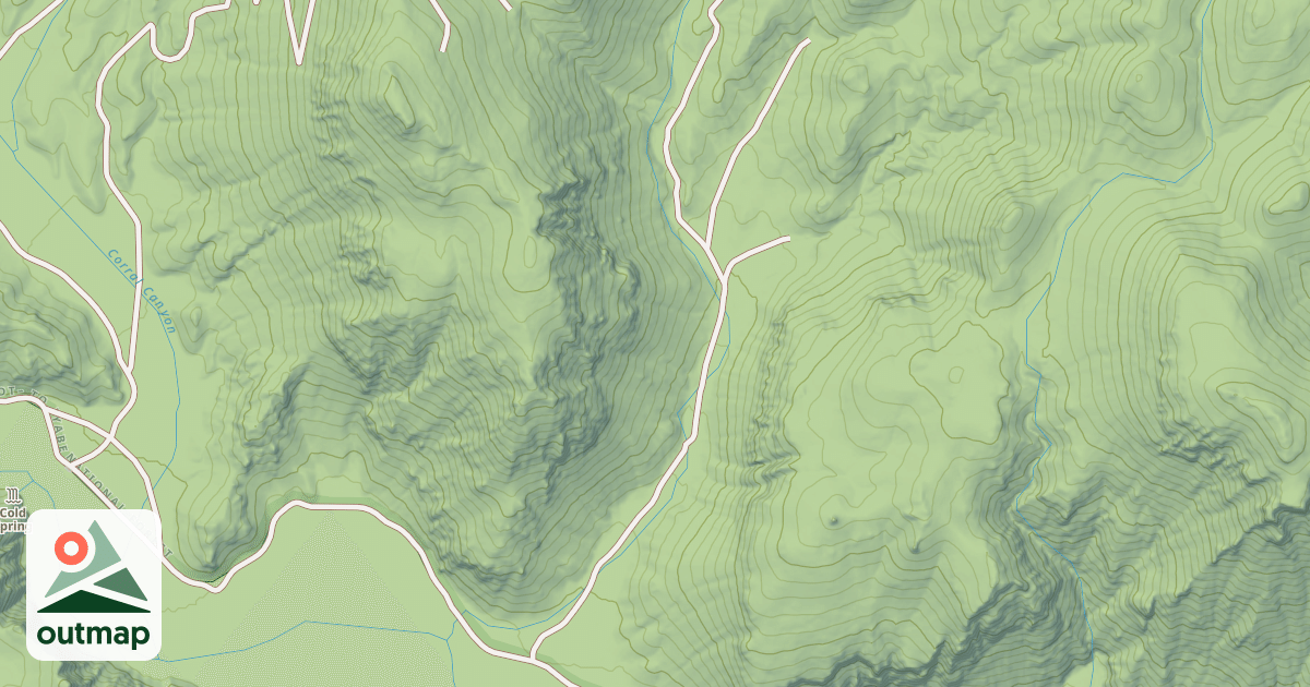 Map of DRAINAGE ROAD