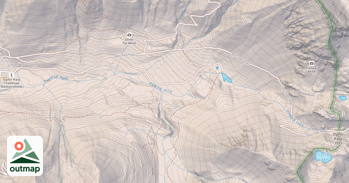 Map of OPHIR PASS