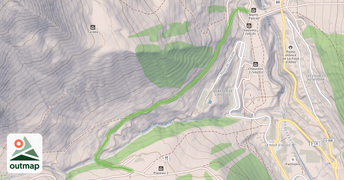 Map of Séolane