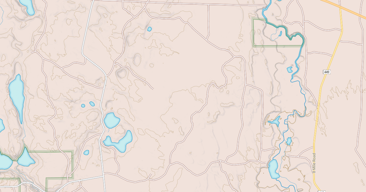 Map preview of MULE SHOE LAKE
