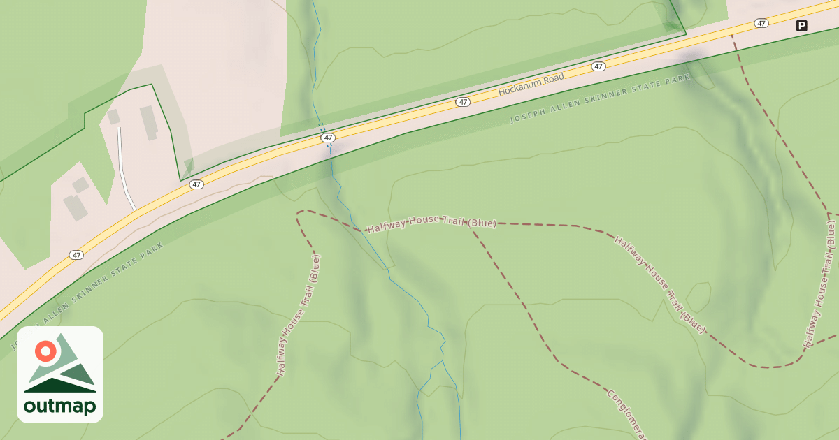 Map of Halfway House Trail