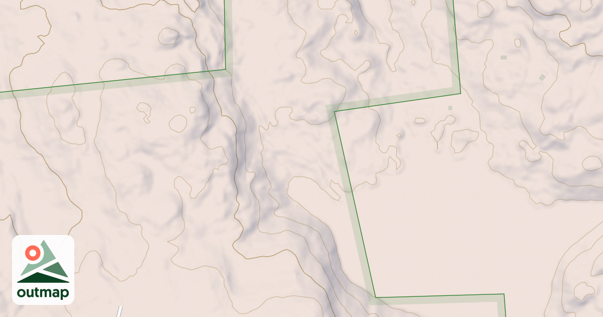 Map of Climber Trail Aka 7 Springs Trail in St. Lawrence