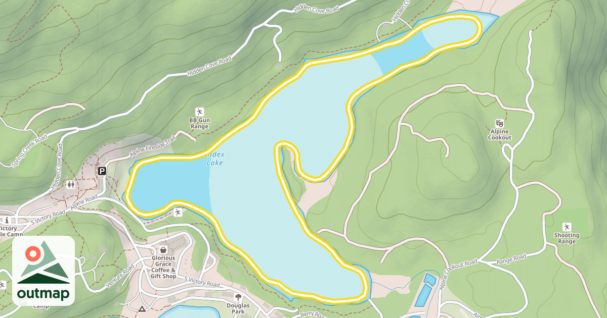 Map of Index Lake XC Loop