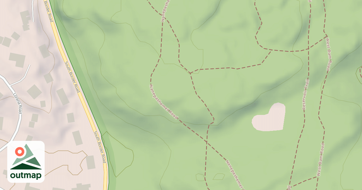 Map of Mountain Bike