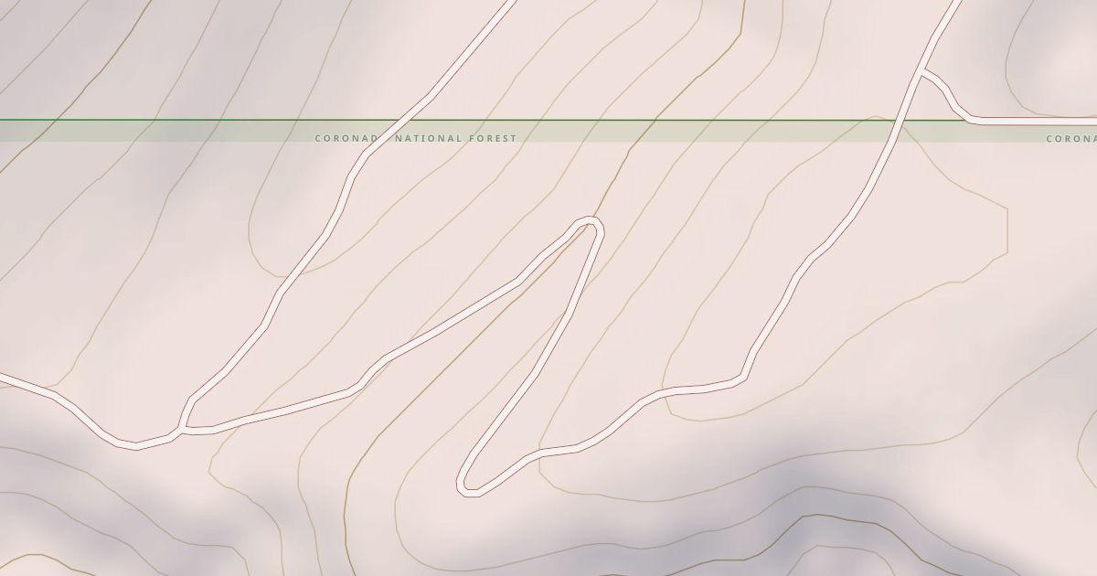 Map preview of SECOND TRAIL