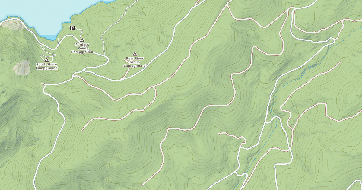 Map preview of LOWER COLE CREEK TIE