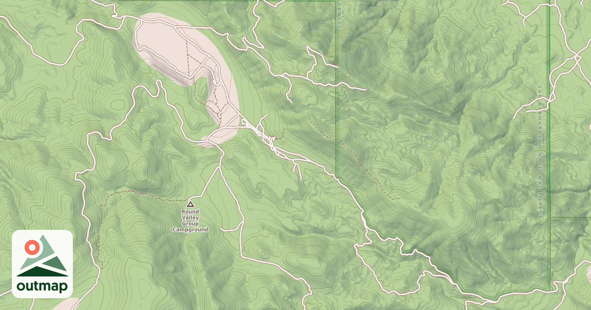 Map of ARRASTRE CREEK
