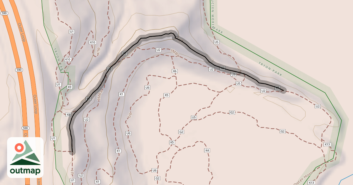 Map of K7 in Monroe