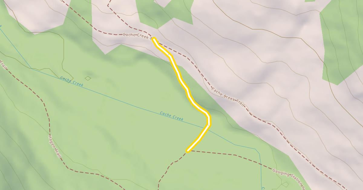 Map preview of Serengeti Trail