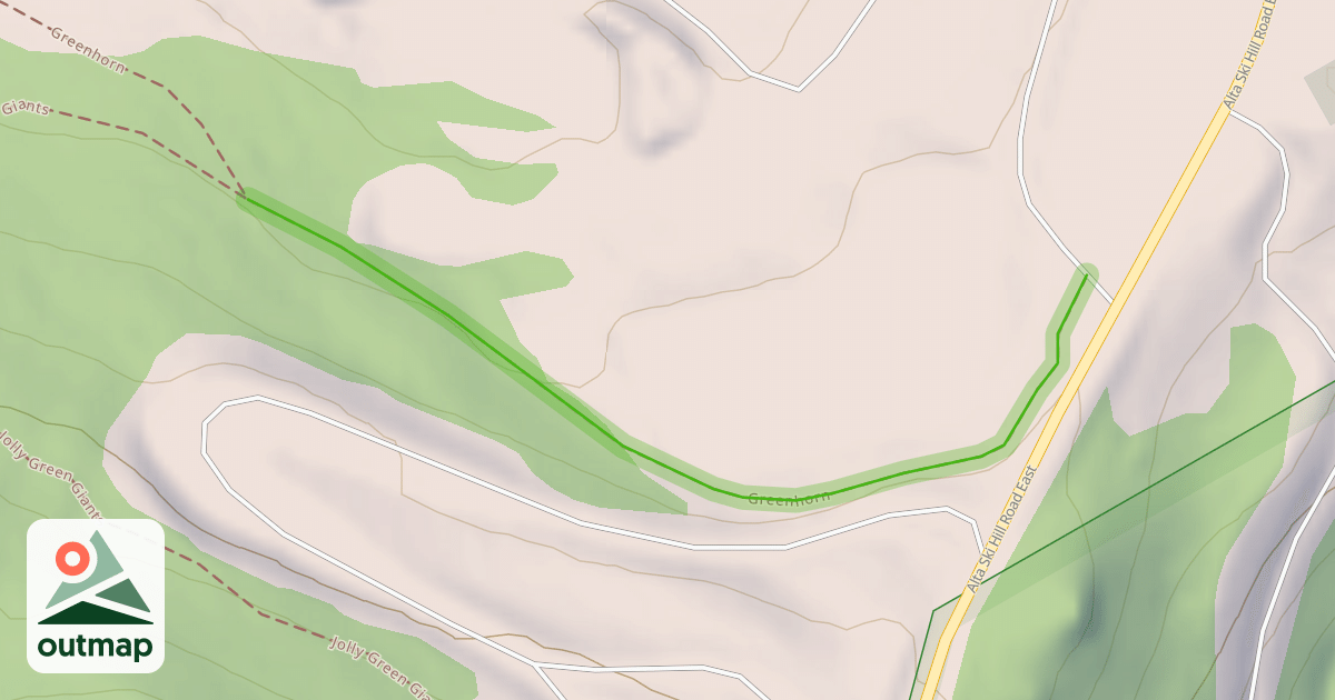 Map of Greenhorn