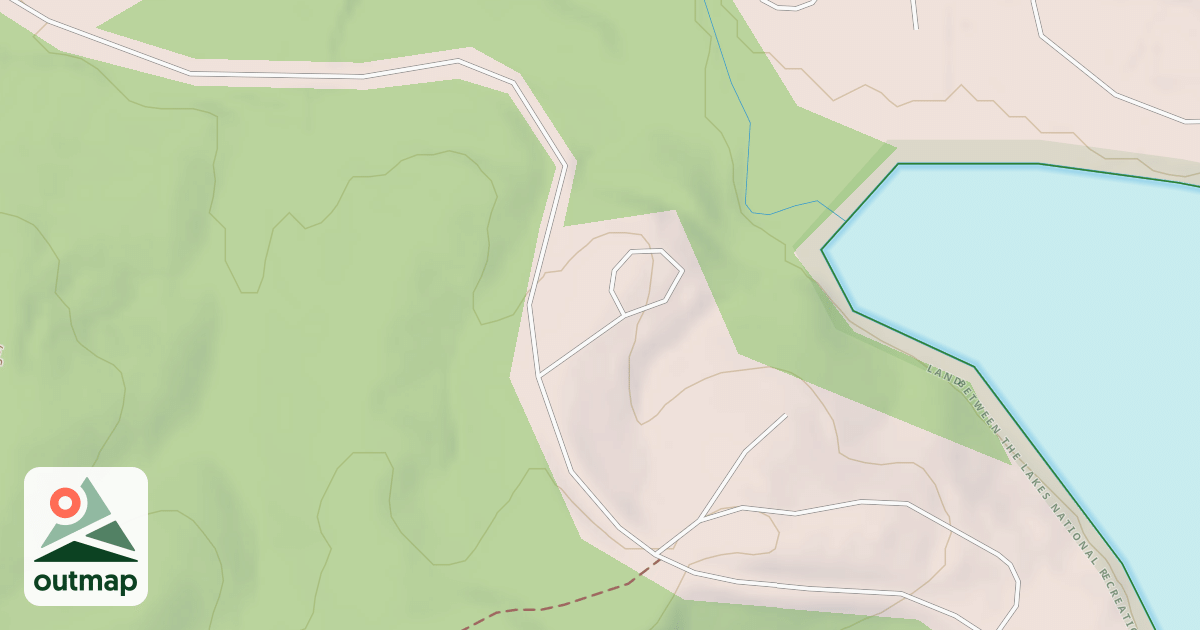 Map of H.F. B SITES 1-6 ACCESS