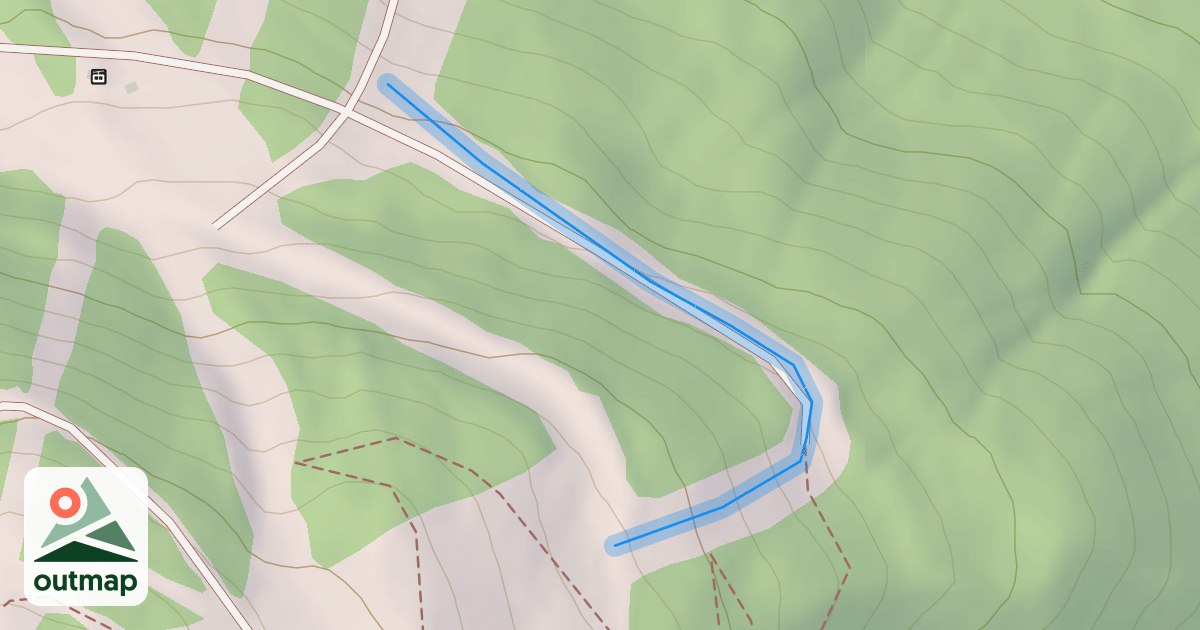 Map of Copper Toll Rd.