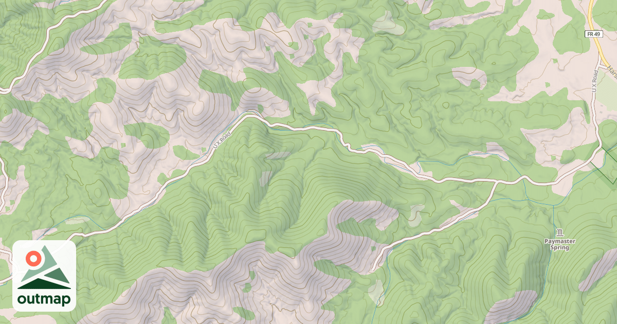 Map of FLYING R RANCH