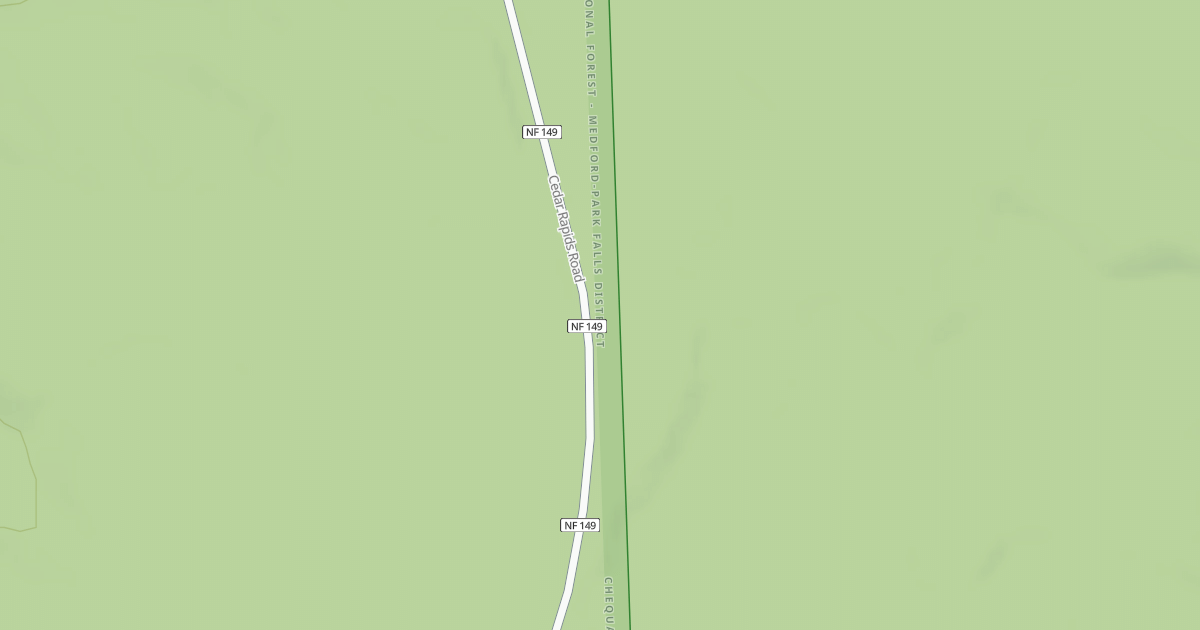 Map preview of FR 149F
