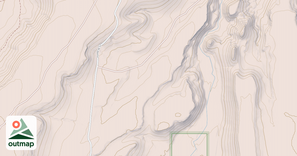 Map of USFS National Forest System Roads {16834C0E-EE70-41CE-8139-8A8AB7B3A78B}