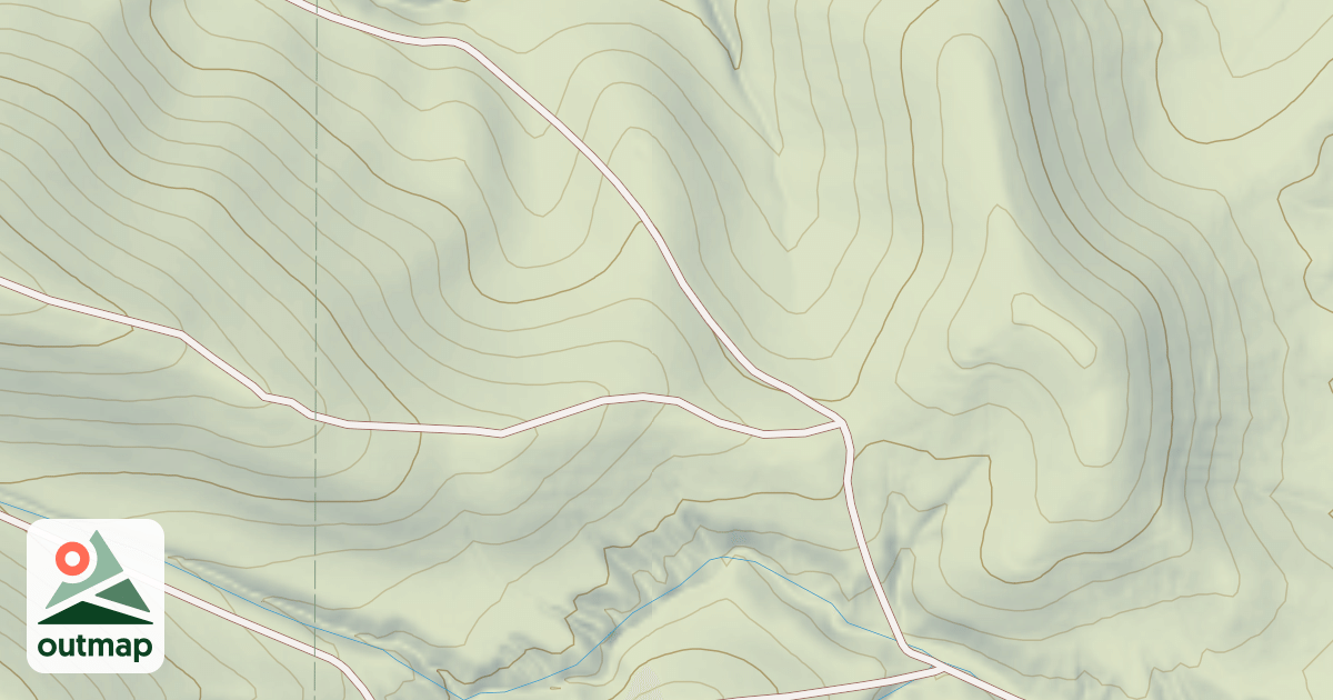 Map of 16049: Temblor Ridge