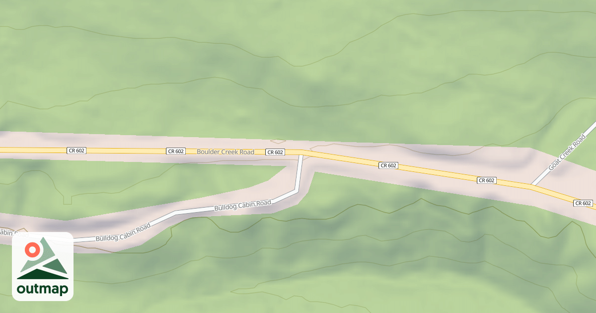 Map of BULLDOG CABIN