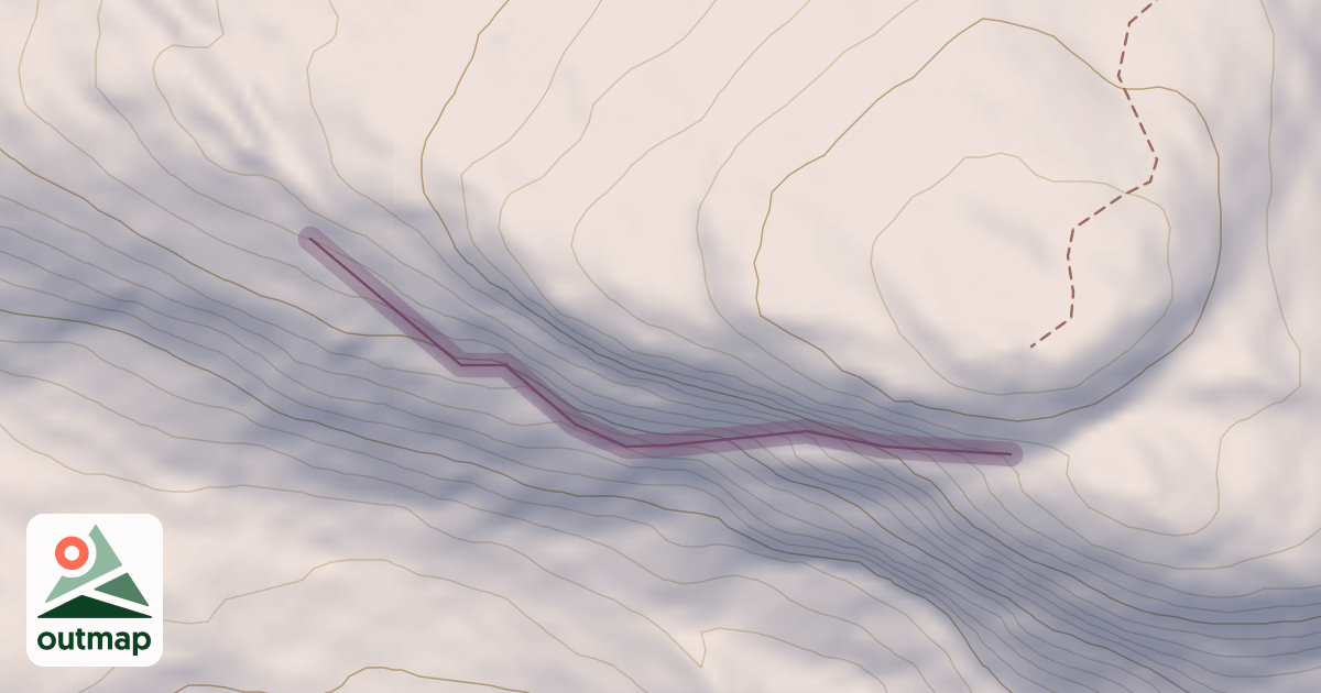 Map of Climbing Crag