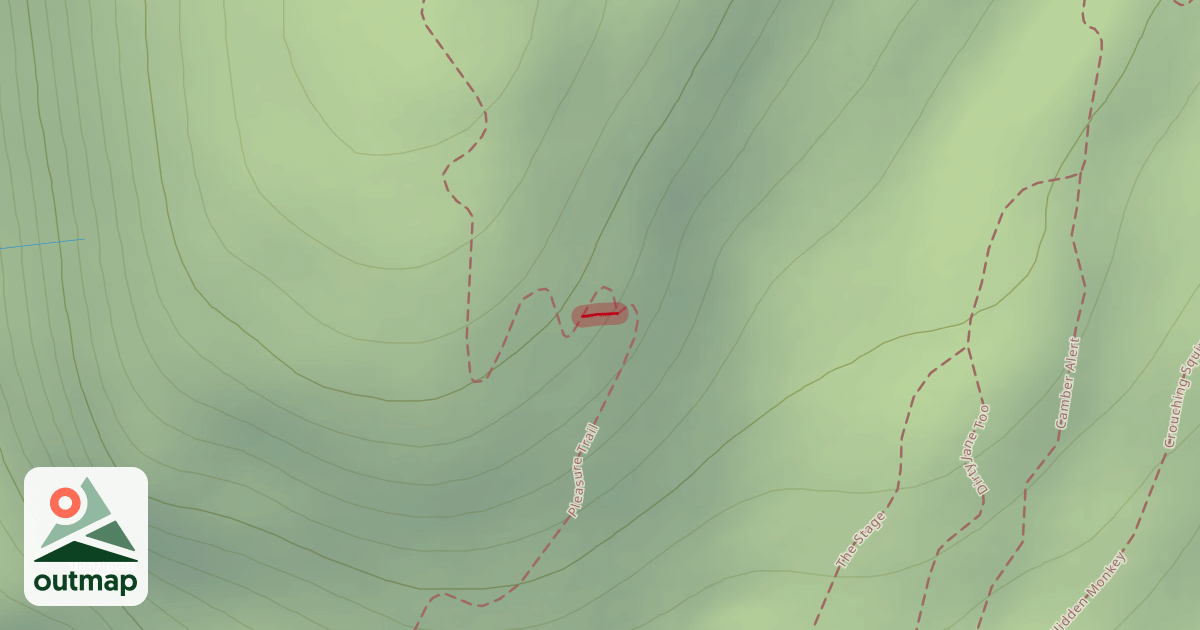 Map of Pleasure Trail