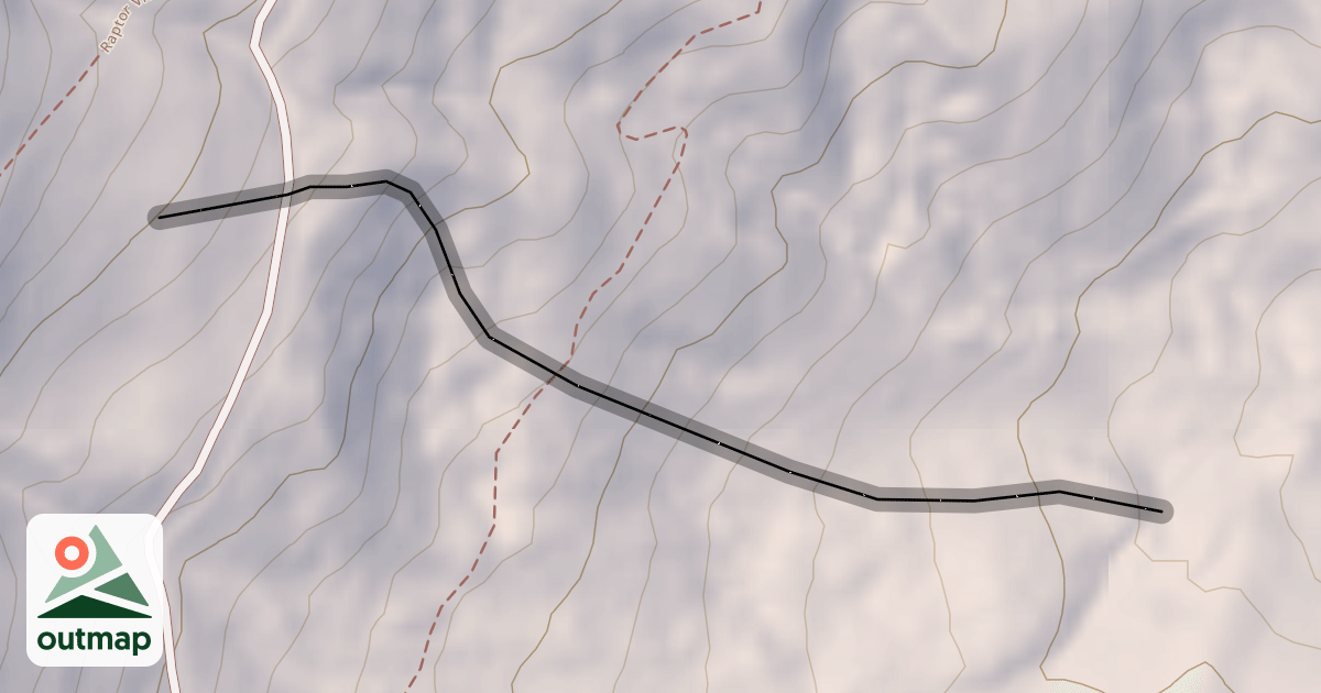 Map of Devil's Dive