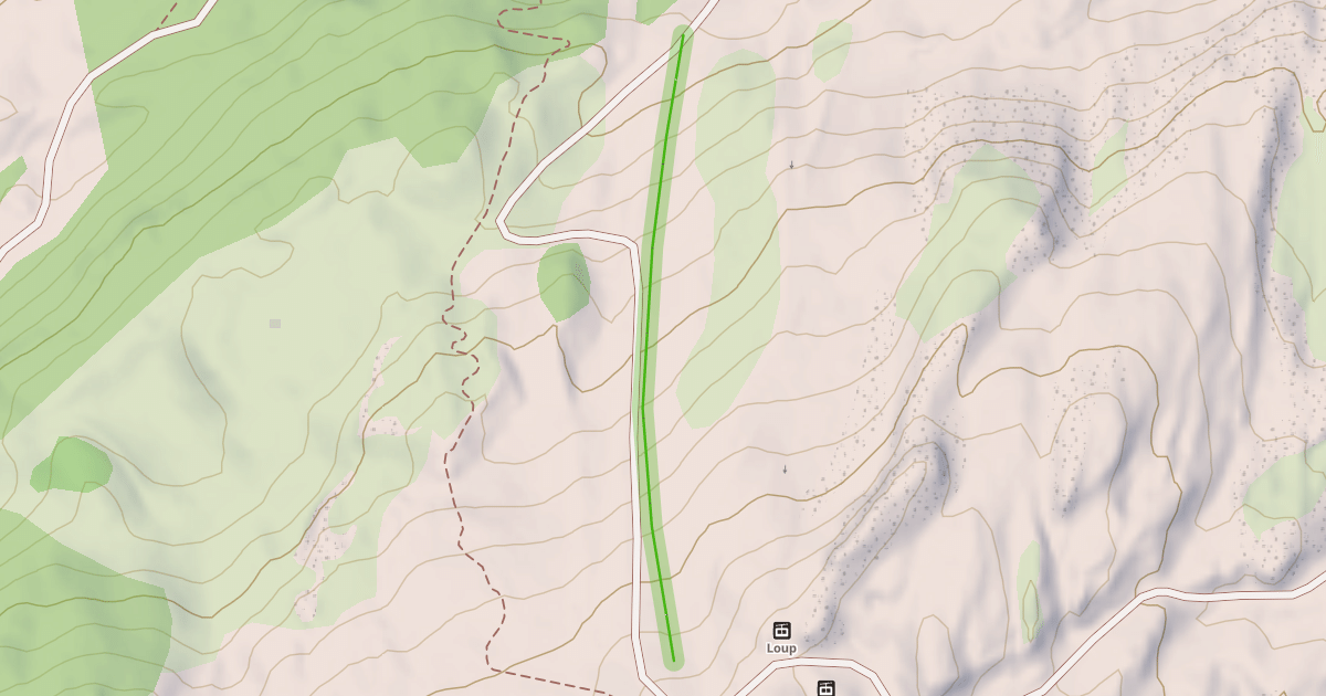 Map preview of Les Casses