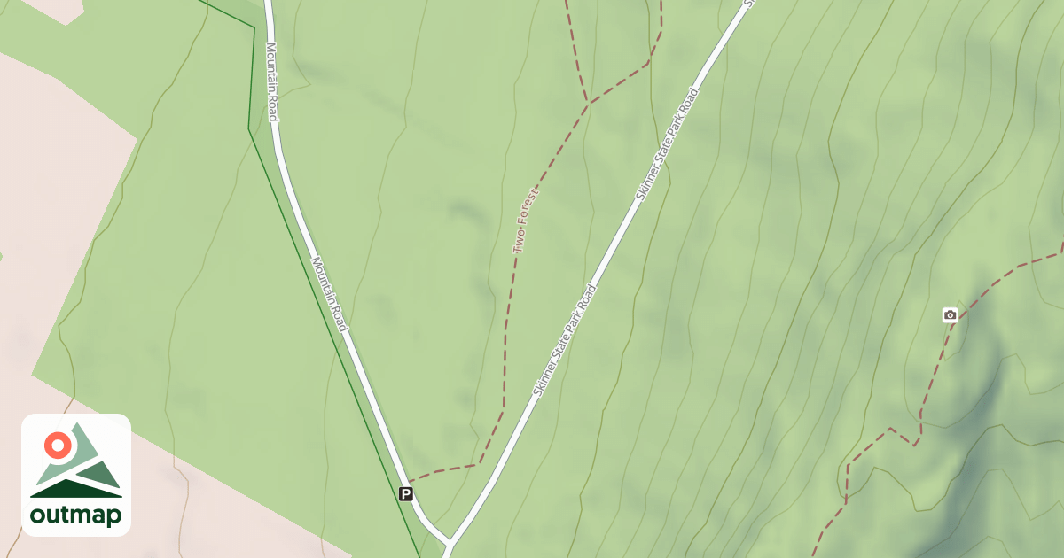 Map of Two Forest Trail
