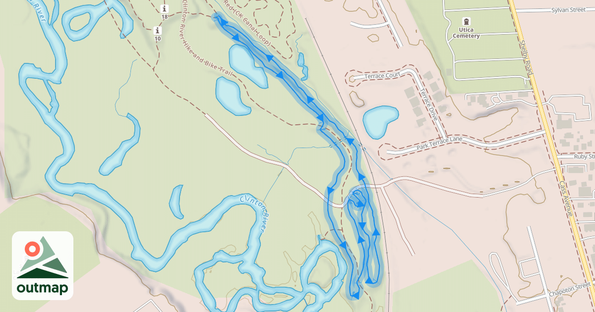 Map of Blue (South End)