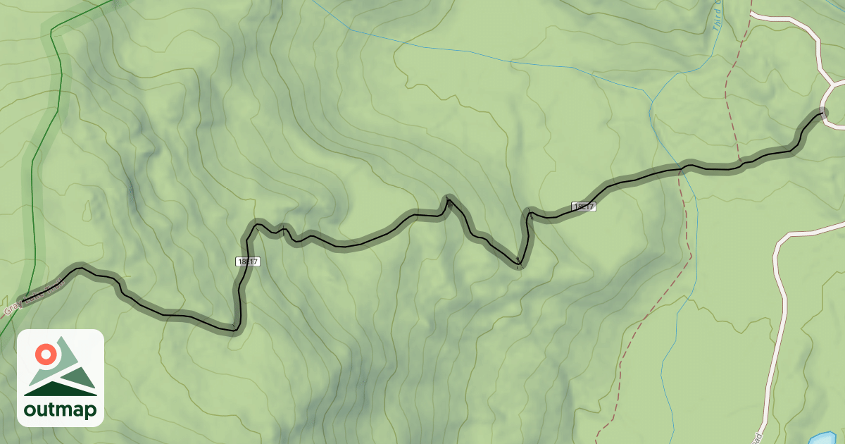 Map of Gray Lake Trail