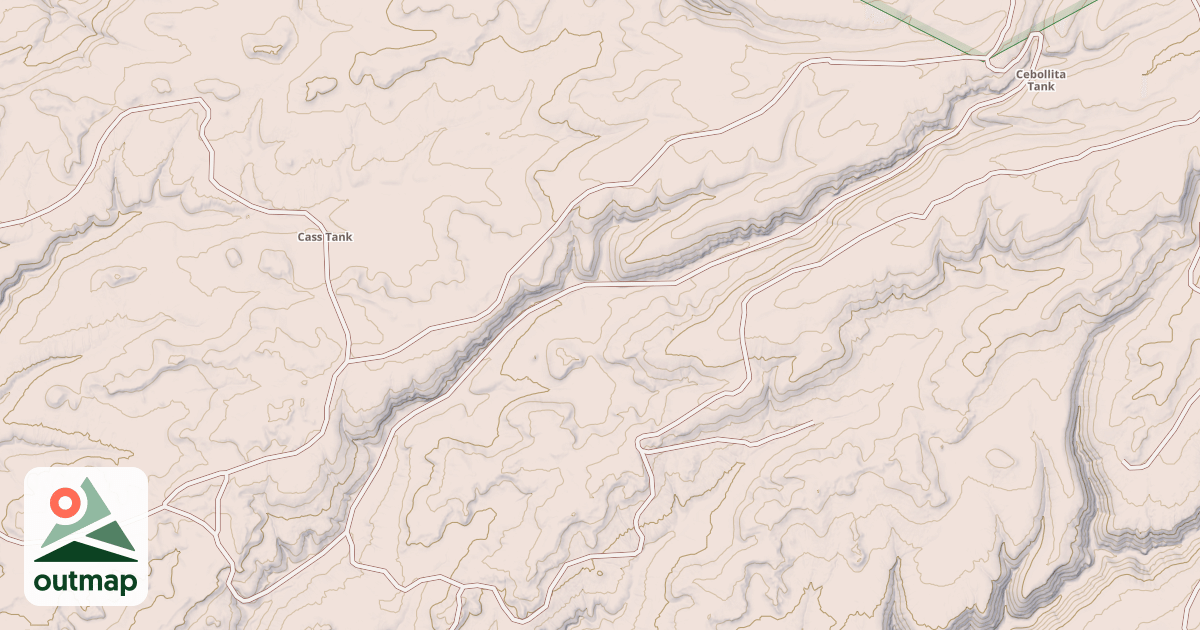 Map of CEBOLLITA SPRGS