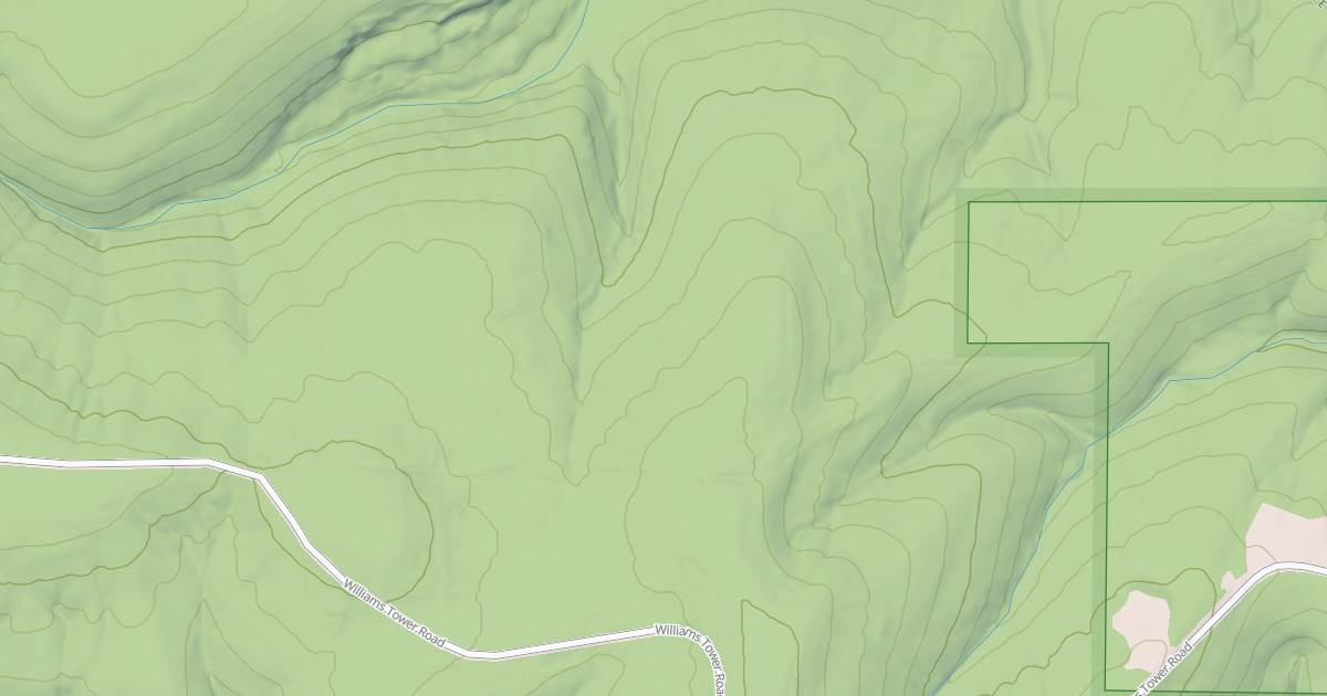 Map preview of EAST GYP. W. RD