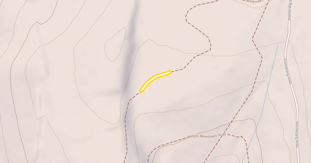 Map preview of Magic Meadows Trail