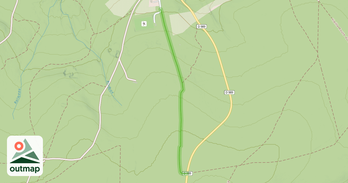 Map of Chemin Marie-Louise