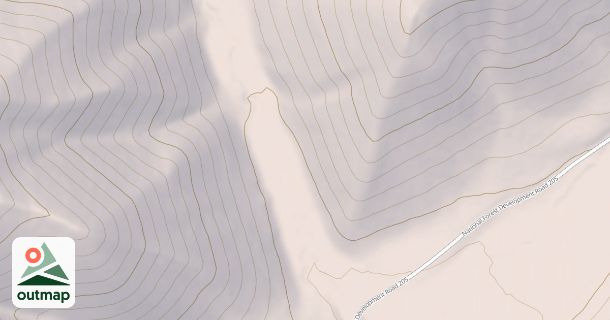 Map of Corral Canyon